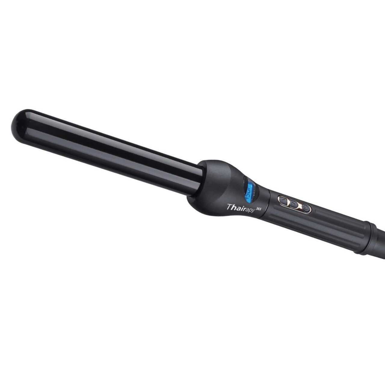 Thairapy 365 Thairapy365 Digital 25mm Clipless Curling Iron, Black